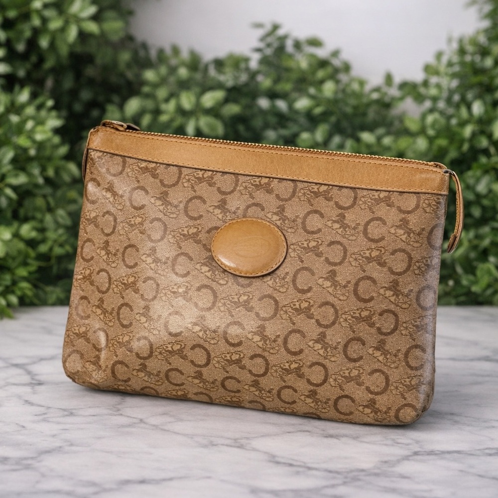 Celine Tan Monogram Clutch - Picture 2 of 10